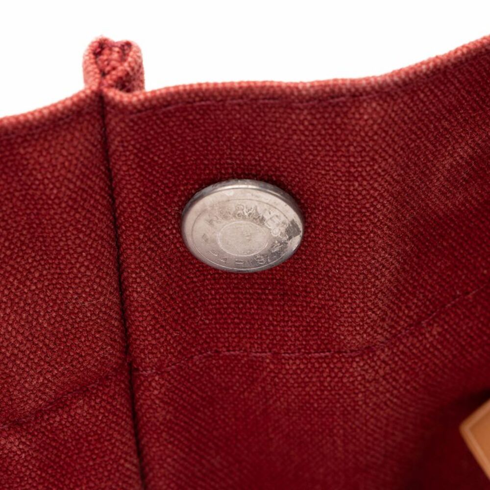 Hermes Canvas Herline PM Tote - Picture 10 of 14